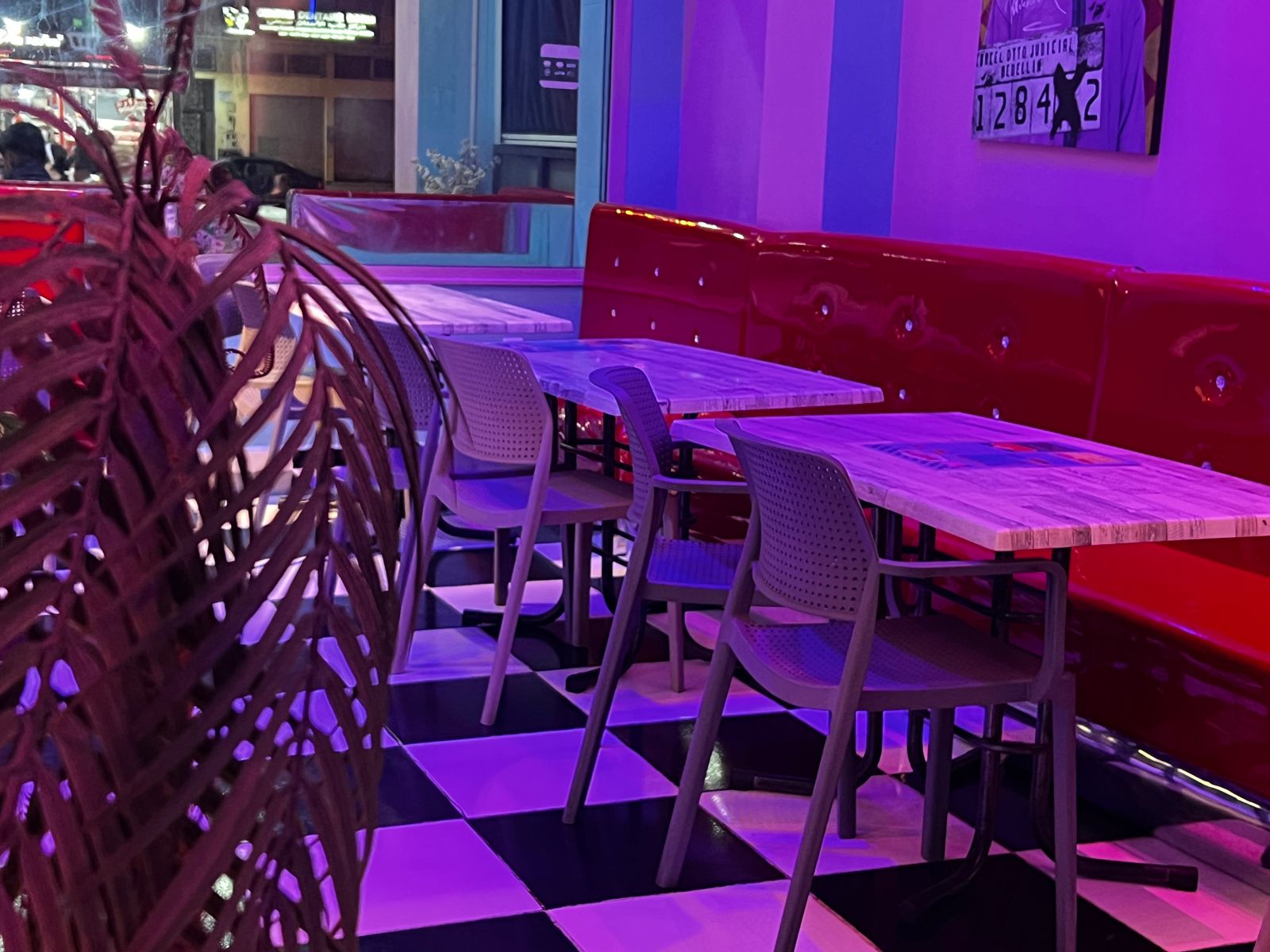 80's Restaurant terrasse